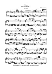 Well-tempered Clavier (vol.I). Prelude and fugue No.10 in E moll. Editor Pavel Popov, 2013