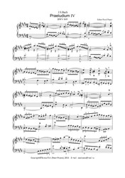 Das Wohltemperierte Klavier (Band I). Praeludium und fuge No.4 Cis-moll. Editor Pavel Popov, 2013