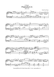Well-tempered Clavier (vol.I). Prelude and fugue No.9 in E dur. Editor Pavel Popov, 2013